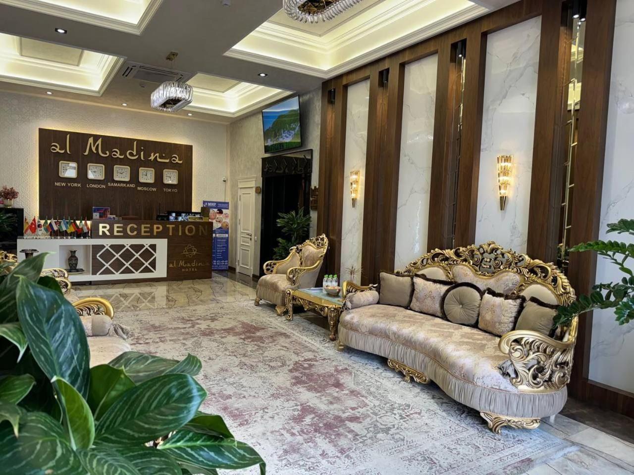 Al Madina Hotel Самарканд Екстериор снимка